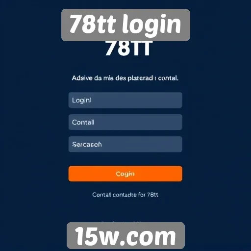 Como criar uma conta no 78tt login